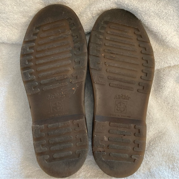 Vintage Doc Martens Black Leather Mules UK 6 US 7.5 - Picture 10 of 11